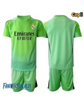 Real Madrid Portarii Echipament de Fotbal Replică 2025-26 Copii Deplasare (+ Șorturi)